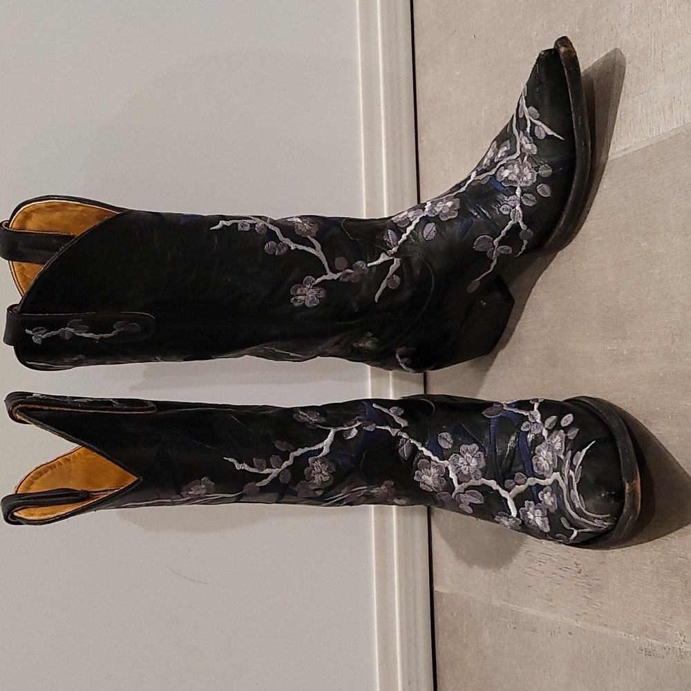 Old Gringo ladies boots size 8 black